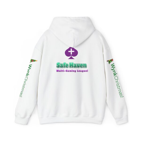 music lover hooded sweatshirt safe haven design