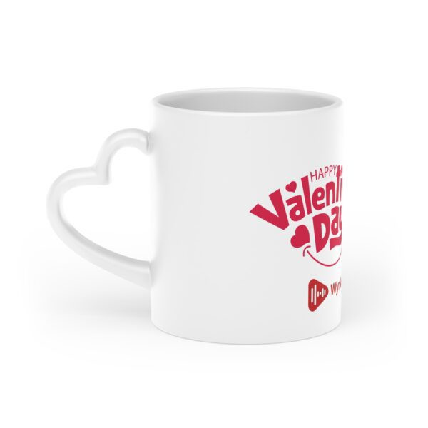 wynk valentine's day special | heart shaped mug